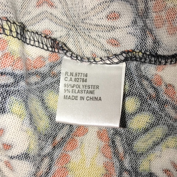 Papillon Button Cowl Neck Sweater Dress - L - Picture 7 of 7